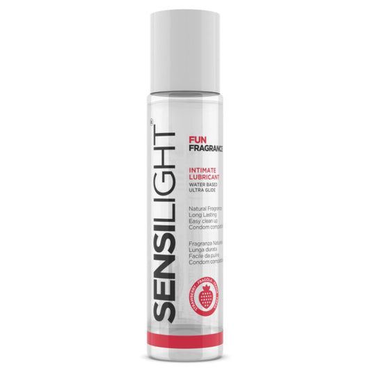 INTIMATELINE - SENSILIGHT GLIJMIDDEL OP WATERBASIS AARDBEI 60 ML