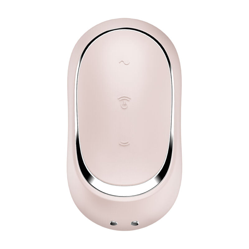 SATISFYER - PRO TO GO 2 DUBBELE STIMULATOR EN VIBRATOR BEIGE