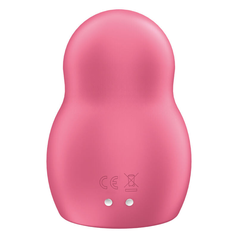 SATISFYER - PRO TO GO 1 DUBBELE LUCHTDRUK STIMULATOR & VIBRATOR ROOD