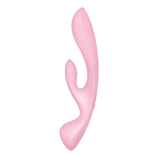 SATISFYER - TRIPLE OH HYBRID VIBRATION ROZE