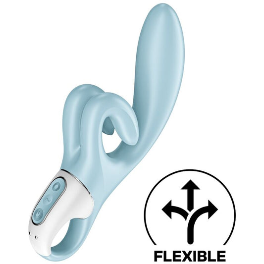 SATISFYER - TOUCH ME RABBIT VIBRATION BLAUW
