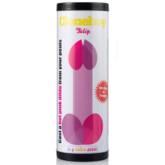CLONEBOY - DILDO TULIP INTENSE ROZE