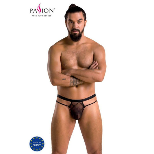 PASSIE - 029 TANGA COLLIN ZWART L/XL