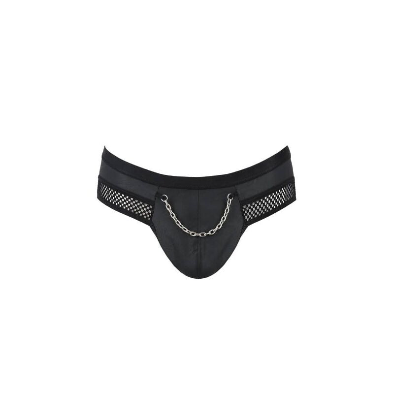 PASSION - 030 OPEN SLIP ABIERTO TOM NEGRO L/XL