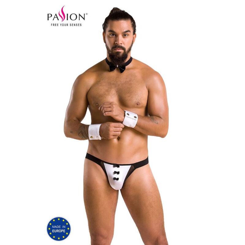PASSION - 036 SLIP ALFROJO ZWART L/XL