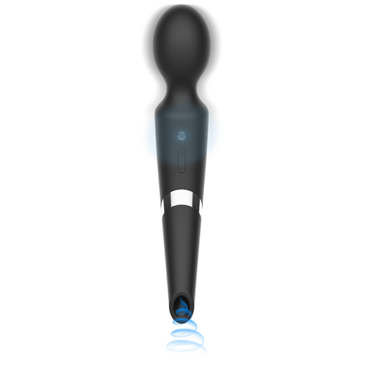 ZWART&ZILVER - BECK WAND EN ZUIGNAP 2-IN-1 SILICONEN