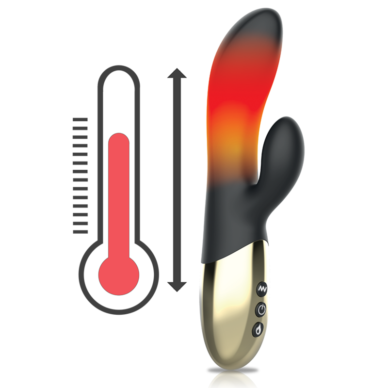 IBIZA - VERWARMDE KONIJNEN VIBRATOR