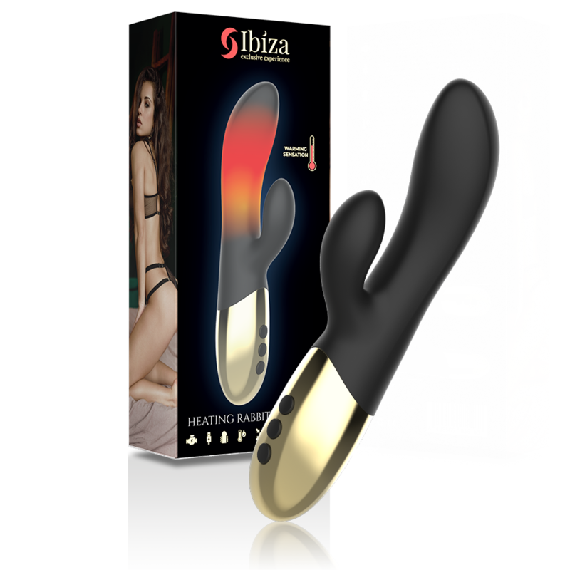 IBIZA - VERWARMDE KONIJNEN VIBRATOR