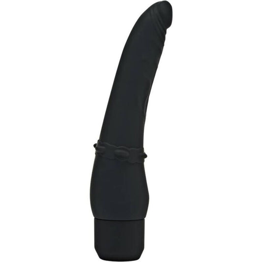 GET REAL - KLASSIEKE GLADDE VIBRATOR ZWART