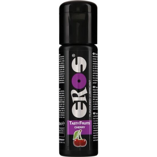 EROS - SAPPIGE VRUCHTEN GEAROMATISEERDE GLIJMIDDEL KERS 100 ML