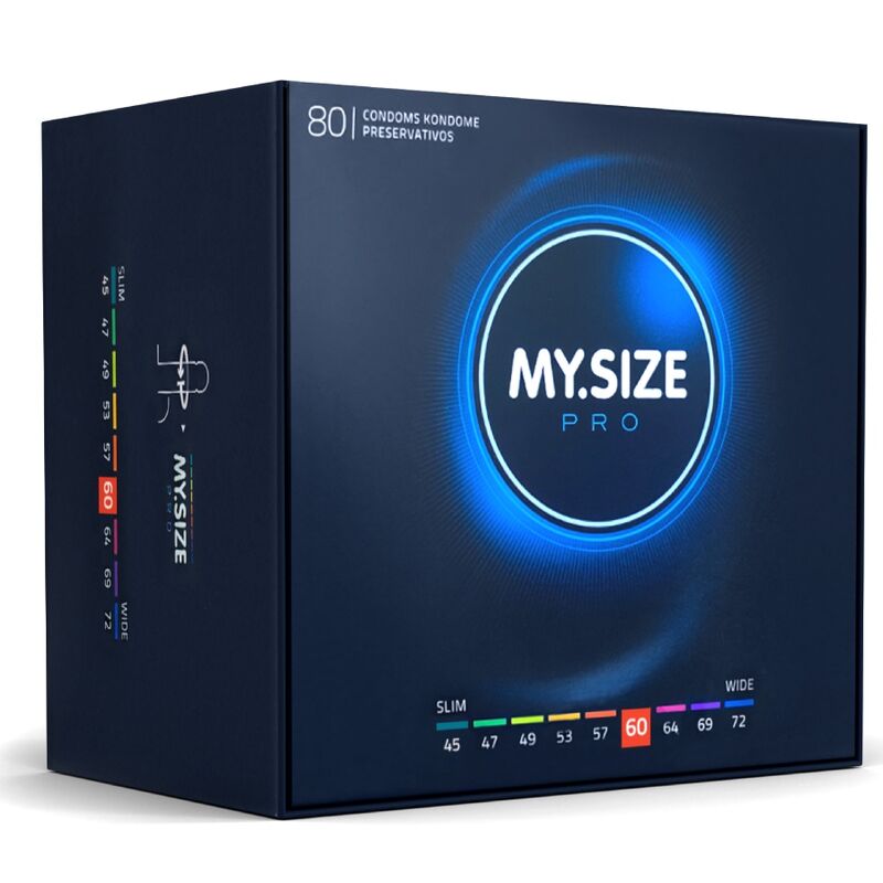 MY SIZE - PRO CONDOMS 60 MM 80 STUKS
