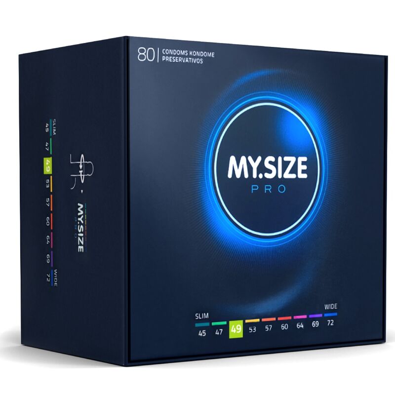 MY SIZE - PRO CONDOMS 49 MM 80 STUKS