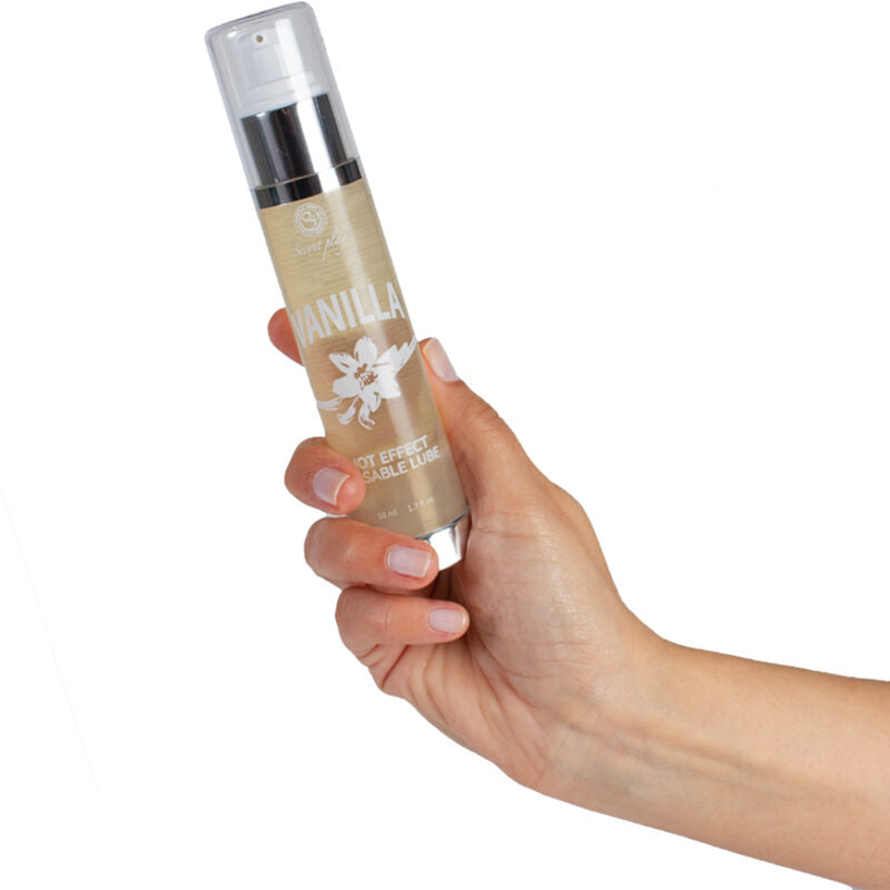SECRETPLAY - GLIJMIDDEL 2-1 WARMTE EFFECT VANILLE 50 ML