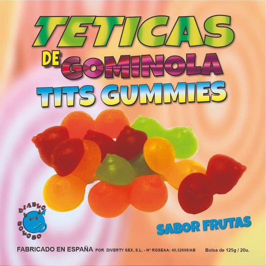 DIABLO GOLOSO - ASSORTI GLANZENDE GUMMIESpeentjes