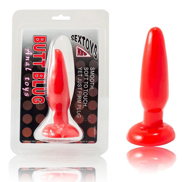 BAILE - KLEINE RODE ANALE PLUG 15 CM