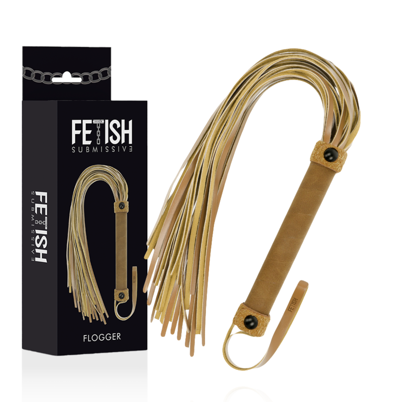 FETISH SUBMISSIVE ORIGEN - VEGAN LEREN ZWEEP