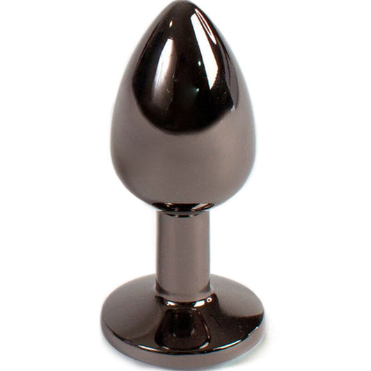 SECRETPLAY - GUNMETAL BUTT PLUG KLEINE MAAT 7 CM