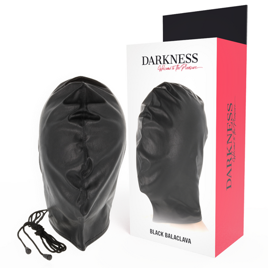 DUISTERNIS - ONDERWERPINGS MASKER ZWART