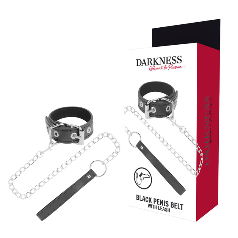 DARKNESS - PIEMELRING MET BANDJE