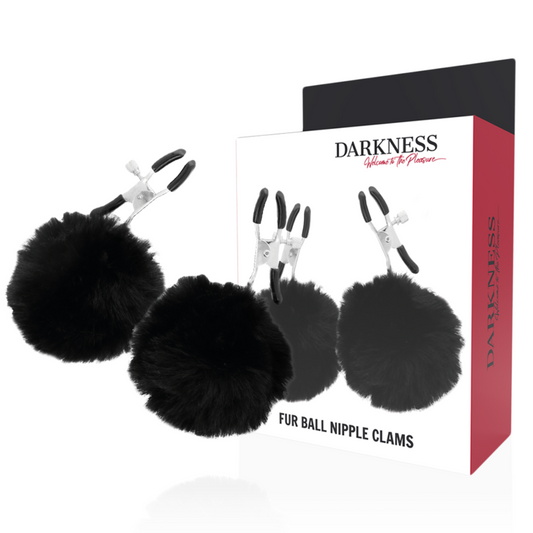 DUISTERNIS - NIPPELKLEMMEN MET POMPONS 1