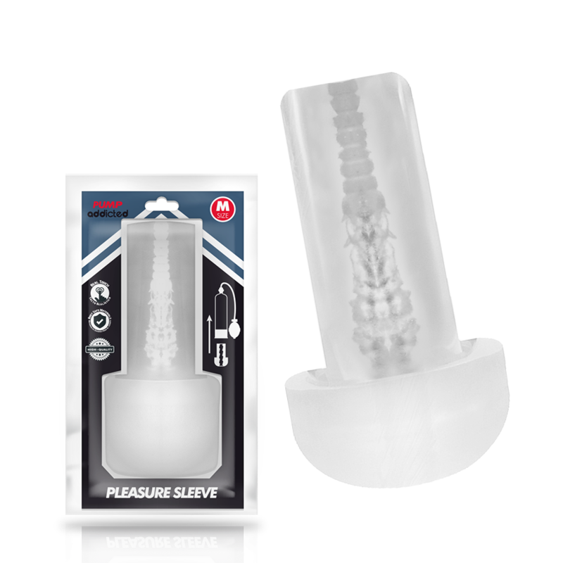 PUMP ADDICTED - PLEASURE SLEEVE MASTURBATOR MAAT M