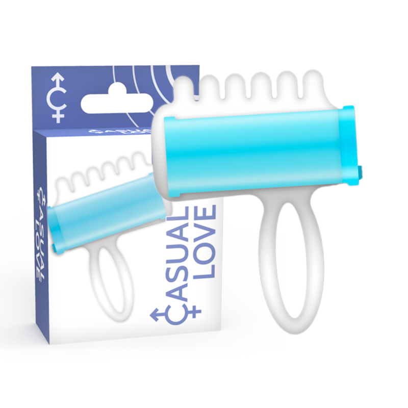 CASUAL LOVE - LOVE FINGER FUN BLAUW