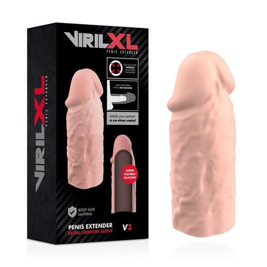 VIRILXL - VLOEIBARE SILICONEN V3 NATUURLIJKE PENISVERLENGING