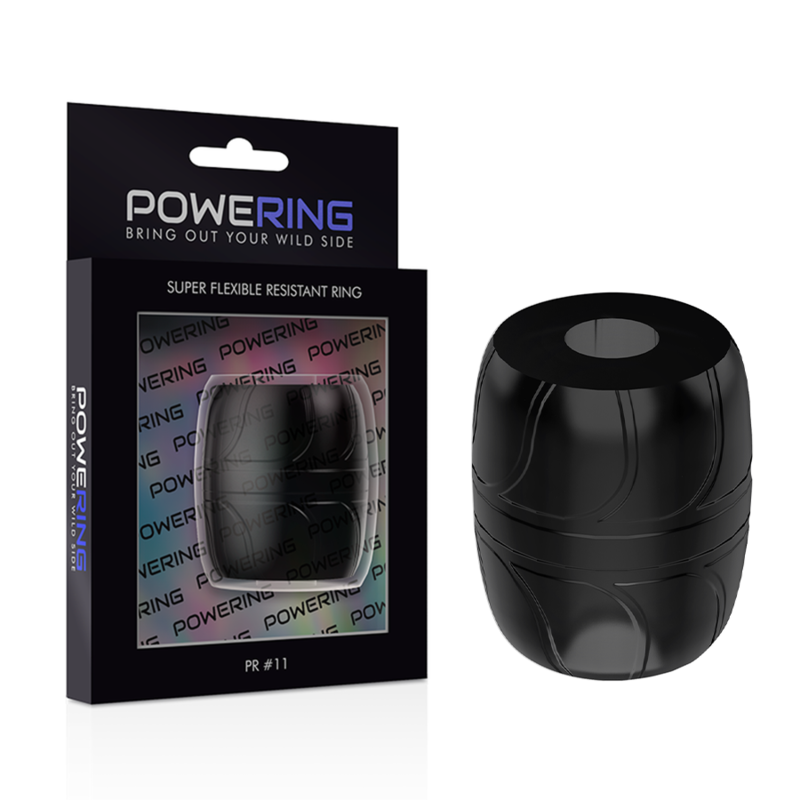 KRACHTIGE - SUPERFLEXIBELE EN RESISTENTE PENISRING 5 CM PR11 ZWART