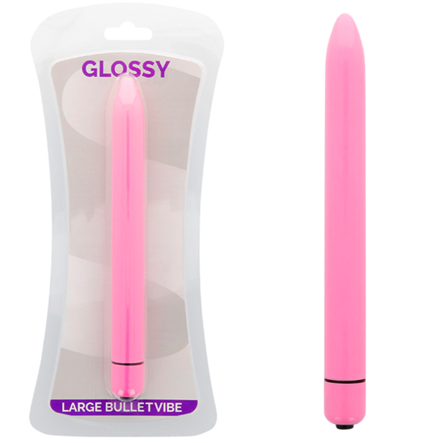 GLOSSY - SLANKE VIBRATOR DEEP ROSE