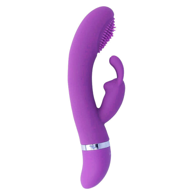 INTENSE - SUSY SILICONE KONIJN LILA OSCILLERENDE VIBRATOR