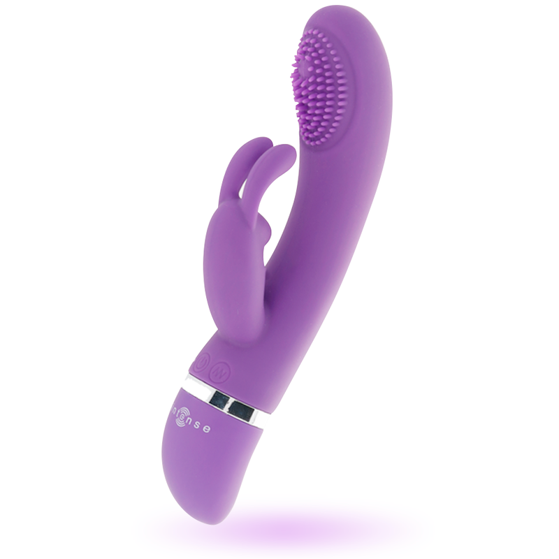 INTENSE - SUSY SILICONE KONIJN LILA OSCILLERENDE VIBRATOR