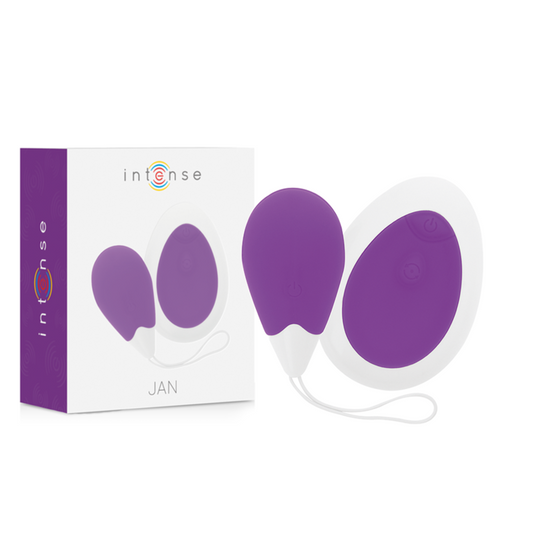 INTENSE - JAN LILAC AFSTANDSBEDIENDE VIBRERENDE EI