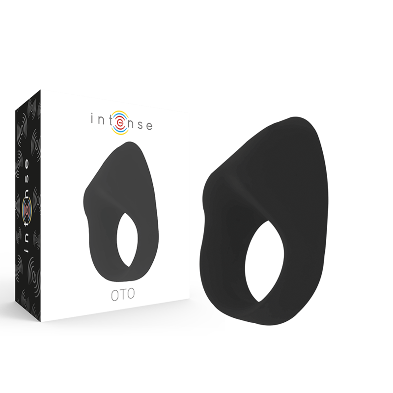 INTENSE - OTO ZWARTE OPLAADBARE VIBRERENDE RING