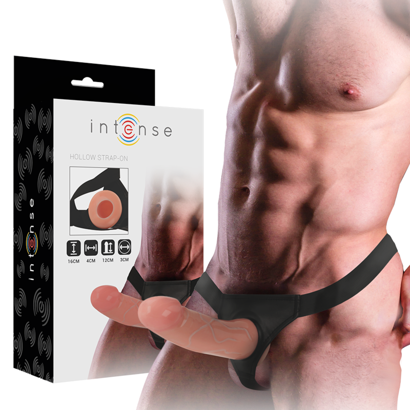INTENSE - HOLLE HARNAS MET DILDO 16 X 3 CM