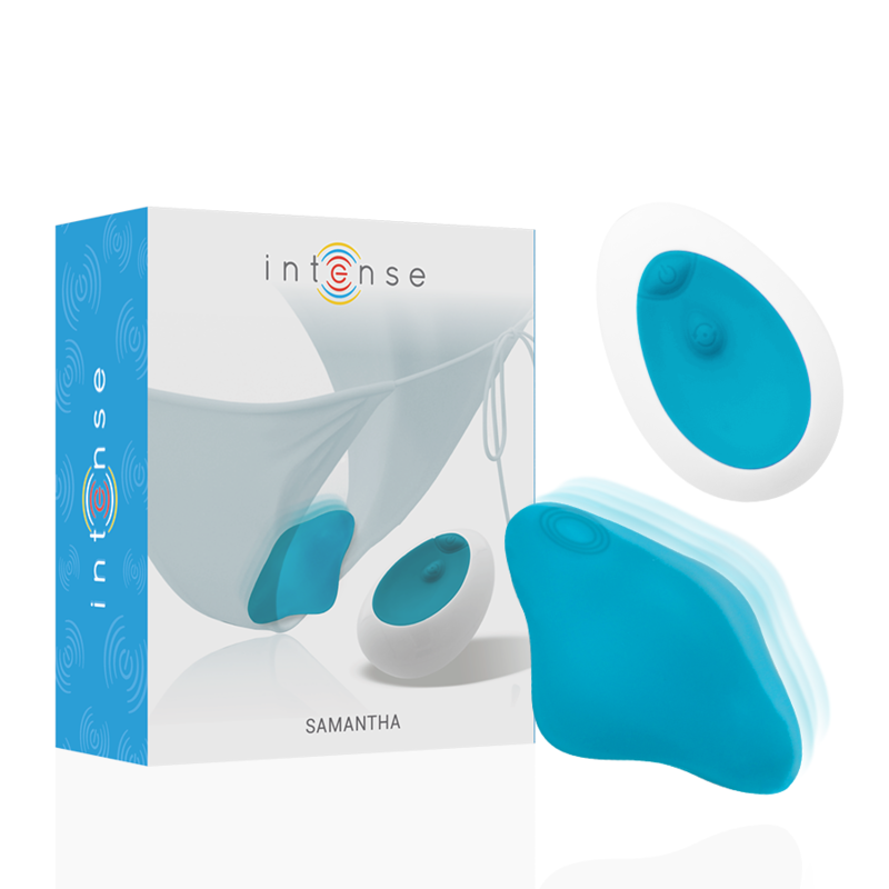 INTENSE - SAMANTHA SLIP AFSTANDSBEDIENING BLAUW