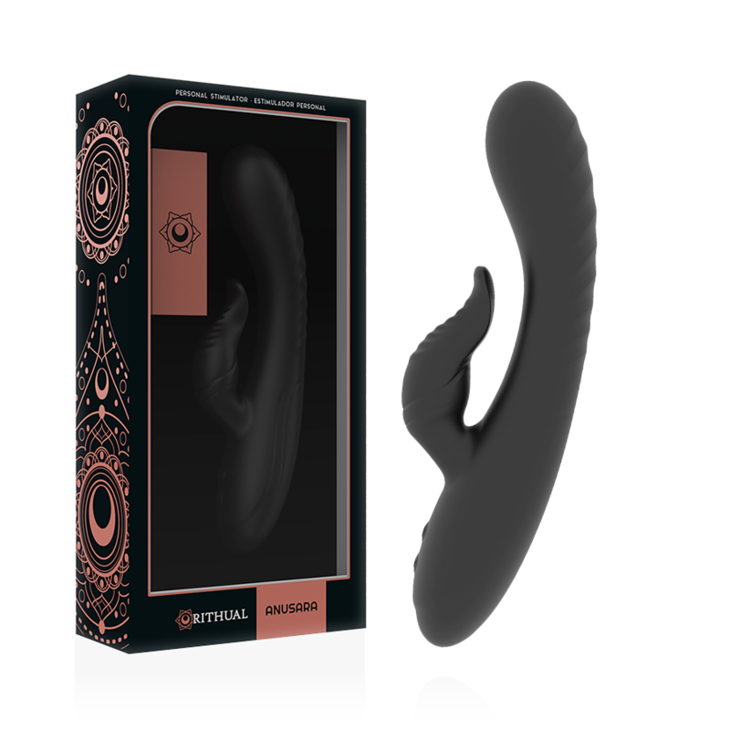 RITHUAL - ANUSARA DUBBELE OPLAADBARE MOTOR 2.0 ZWART