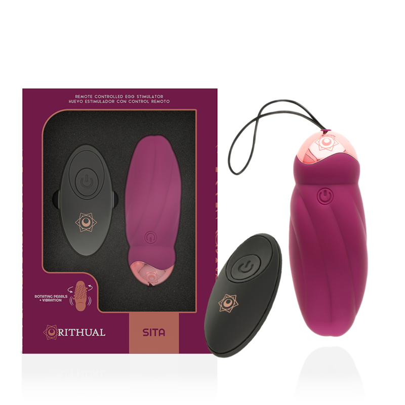 RITHUAL - SITA EIER AFSTANDSBEDIENING ROTATIE + VIBRATIE