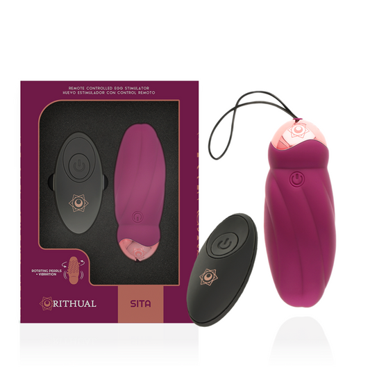 RITHUAL - SITA EIER AFSTANDSBEDIENING ROTATIE + VIBRATIE