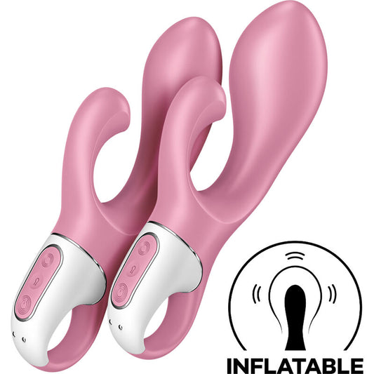 SATISFYER - LUCHTDRUK VIBE KONIJN 2 ROZE