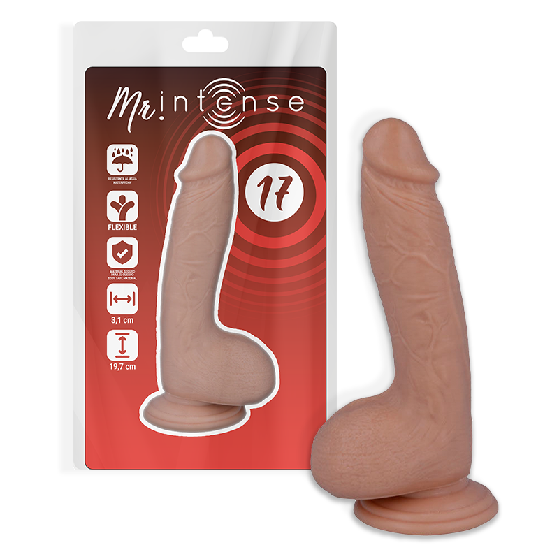 MR INTENSE - 17 REALISTISCHE PENIS 19.7 CM -Ø- 4.1 CM