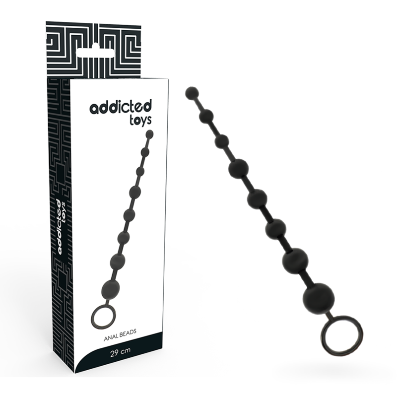 ADDICTED TOYS - ANAALBALLEN 29 CM ZWART