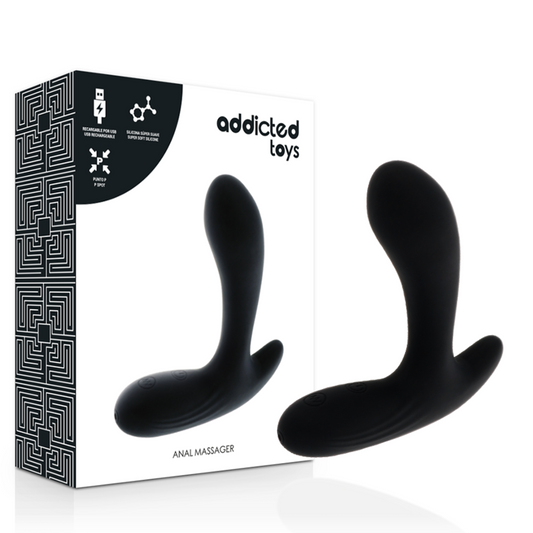 ADDICTED TOYS - ANAAL MASSAGER ZWART TRILLEND