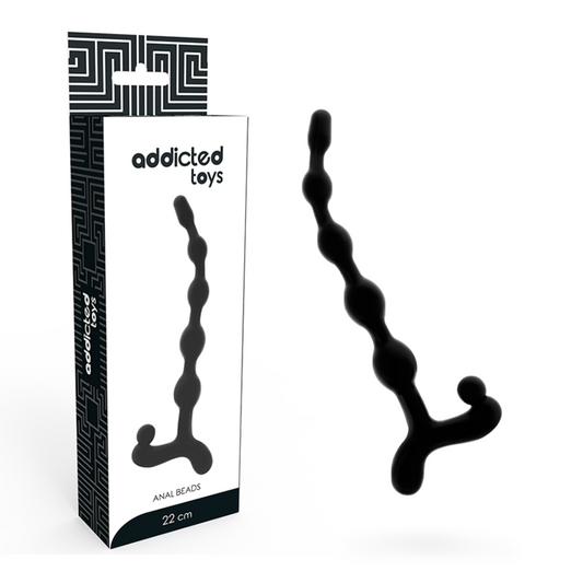 ADDICTED TOYS - ANAAL BALLEN 22 CM ZWART