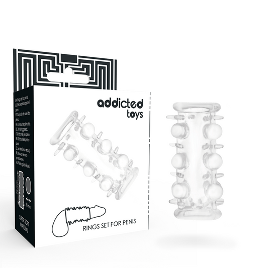 ADDICTED TOYS - PENISVERLENGSTUK TRANSPARANT