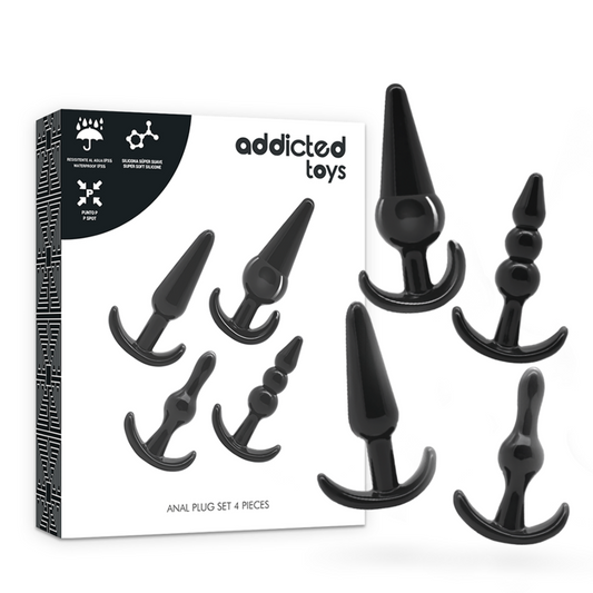 ADDICTED TOYS - SET 4 ANAALPLUGGEN
