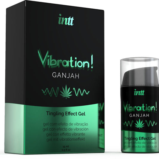 INTT - KRACHTIG INTIEM STIMULEREND VLOEIBAAR TRILLENDE GEL CANNABIS 15ML