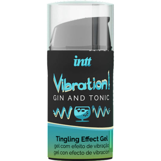 INTT - KRACHTIGE INTIEME STIMULANT VLOEIBARE VIBRATOR GEL GIN & TONIC 15ML
