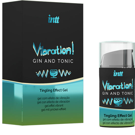 INTT - KRACHTIGE INTIEME STIMULANT VLOEIBARE VIBRATOR GEL GIN & TONIC 15ML