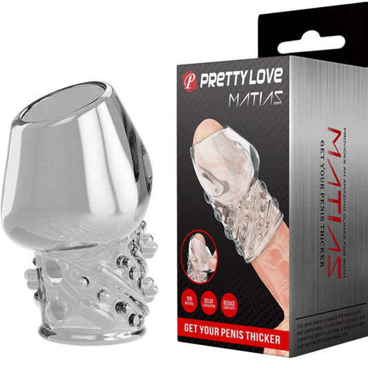 PRETTY LOVE - MATIAS TRANSPARANTE PENIS DIKKER