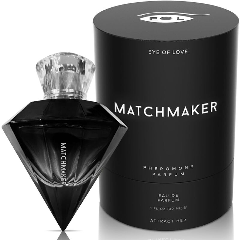 EYE OF LOVE - MATCHMAKER BLACK DIAMOND FEROMONENPARFUM TREK HAAR AAN 30 ML
